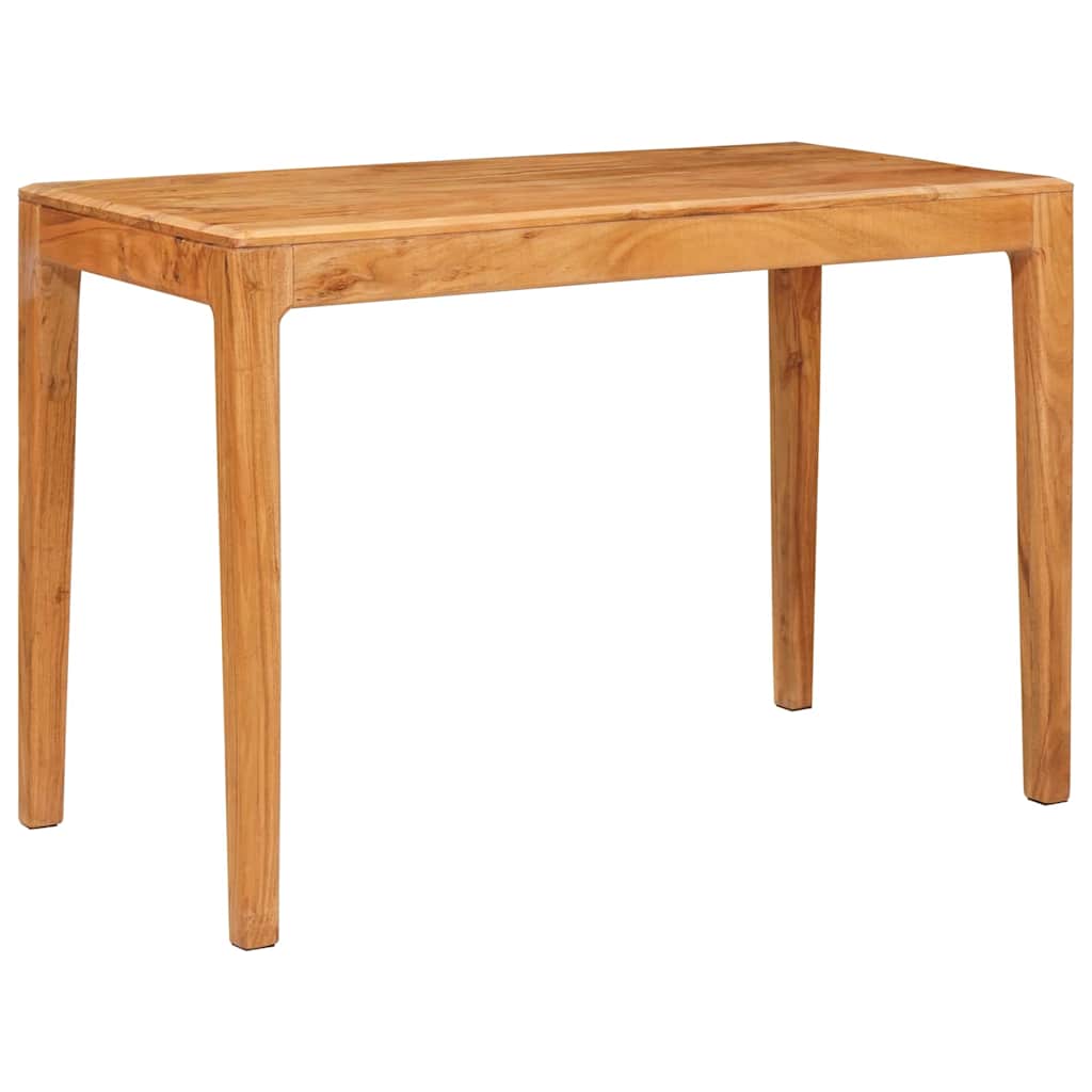 vidaXL Dining Table Brown 110 x 55 x 76 cm Solid Acacia Wood