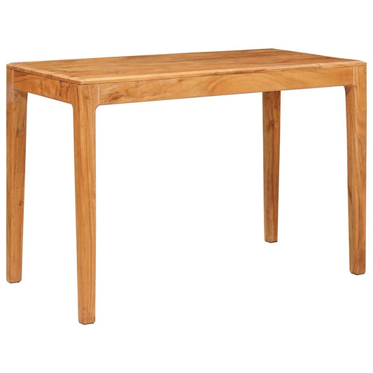 vidaXL Dining Table Brown 110 x 55 x 76 cm Solid Acacia Wood