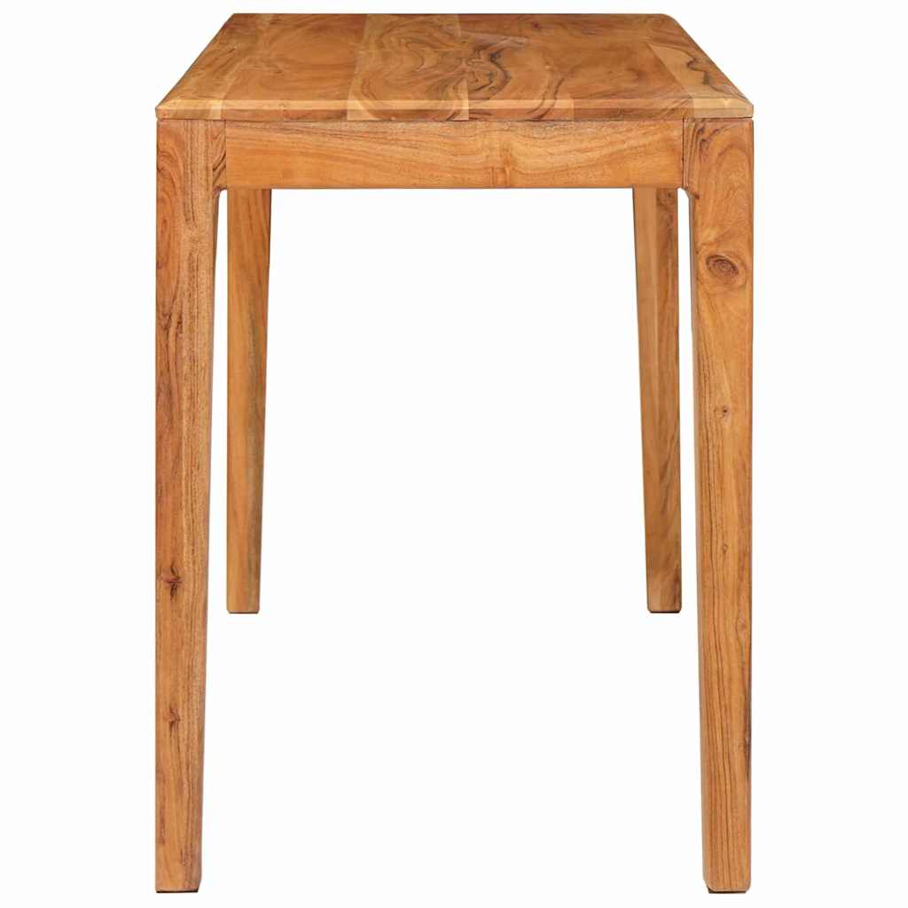 vidaXL Dining Table Brown 110 x 55 x 76 cm Solid Acacia Wood