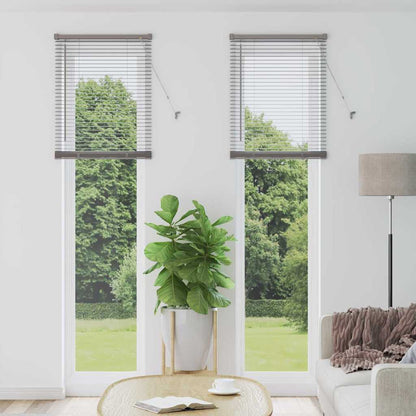 vidaXL Venetian Blinds Height Adjustable Silver 220 x 60 cm Aluminium