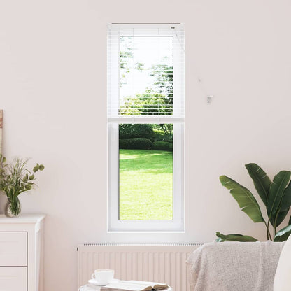 vidaXL Venetian Blinds Height Adjustable White 130 x 45 cm Aluminium