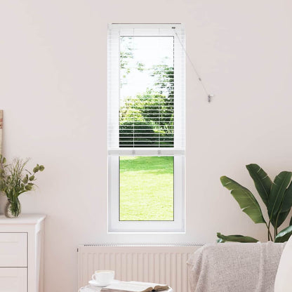 vidaXL Venetian Blinds Height Adjustable White 175 x 50 cm Aluminium