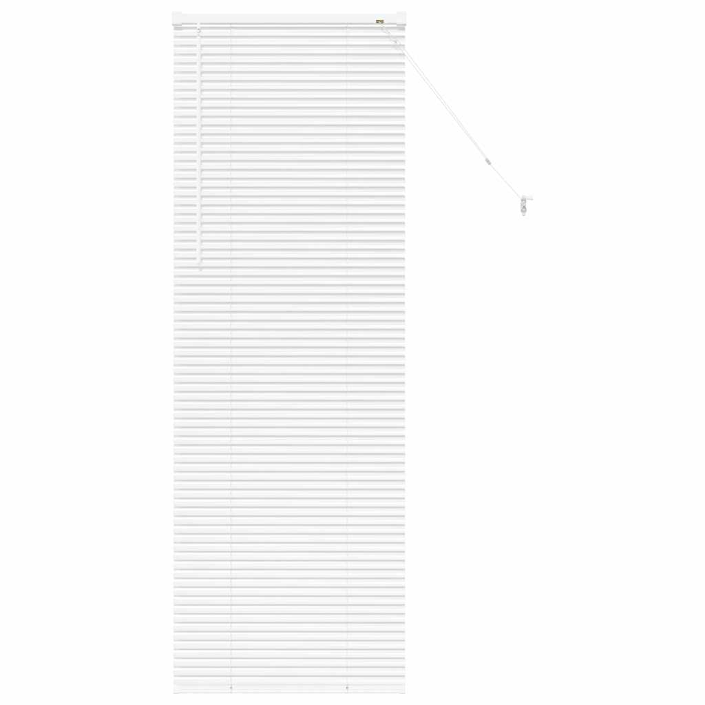 vidaXL Venetian Blinds Height Adjustable White 175 x 55 cm Aluminium