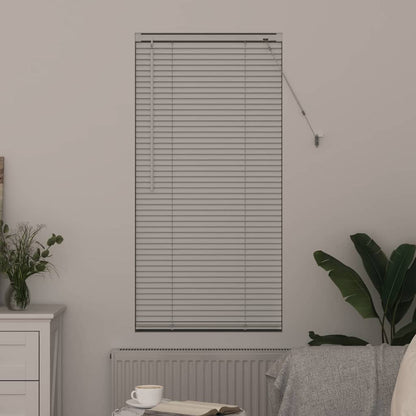 vidaXL Venetian Blinds Height Adjustable White 175 x 65 cm Aluminium