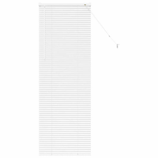 vidaXL Venetian Blinds Height Adjustable White 175 x 65 cm Aluminium