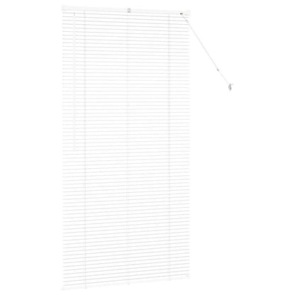 vidaXL Venetian Blinds Height Adjustable White 175 x 90 cm Aluminium