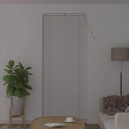 vidaXL Venetian Blinds Height Adjustable White 220 x 90 cm Aluminium