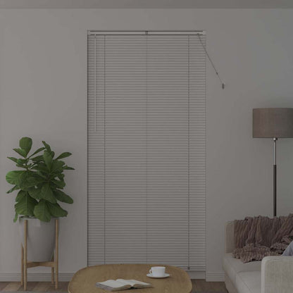 vidaXL Venetian Blinds Height Adjustable White 220 x 105 cm Aluminium