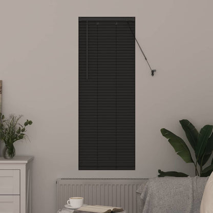 vidaXL Venetian Blinds Manual Dark Grey 130 x 45 cm Aluminium