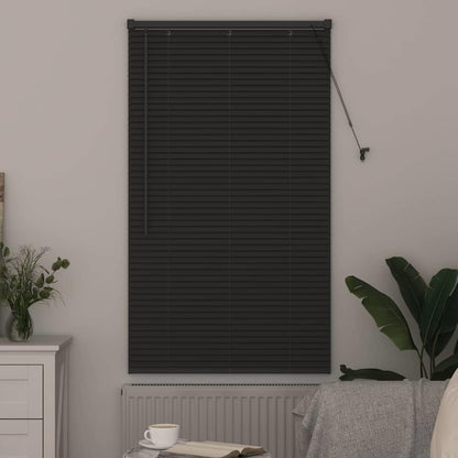 vidaXL Venetian Blinds Manual Dark Grey 130 x 80 cm Aluminium