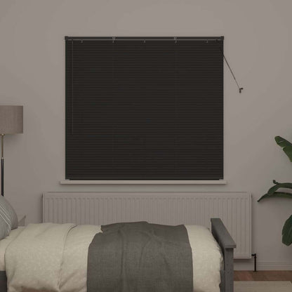 vidaXL Venetian Blinds Manual Dark Grey 130 x 145 cm Aluminium