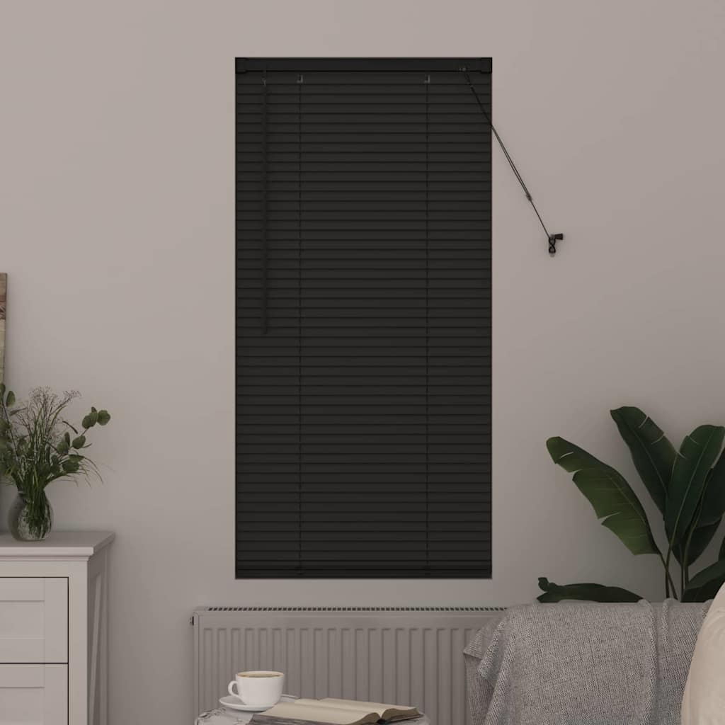 vidaXL Venetian Blinds Manual Dark Grey 175 x 65 cm Aluminium