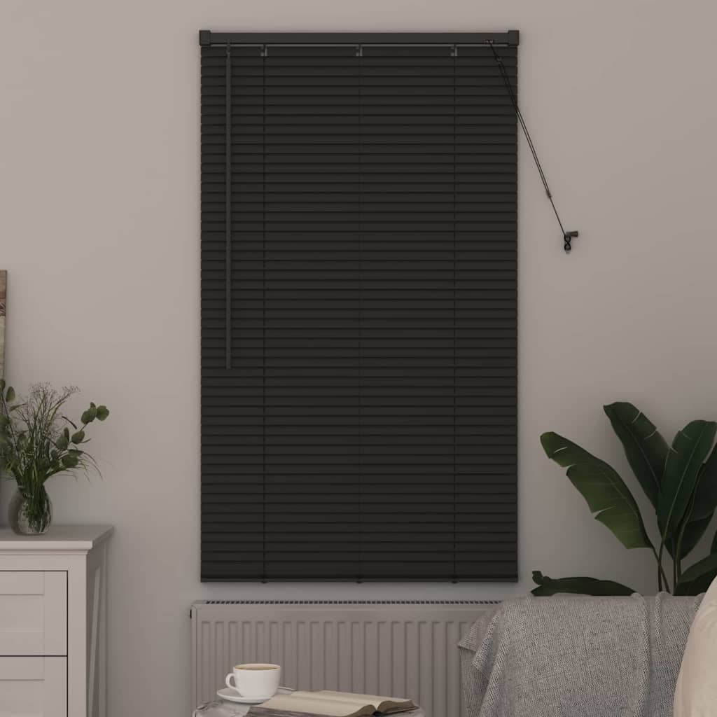 vidaXL Venetian Blinds Manual Dark Grey 175 x 80 cm Aluminium