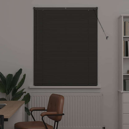 vidaXL Venetian Blinds Manual Dark Grey 175 x 105 cm Aluminium