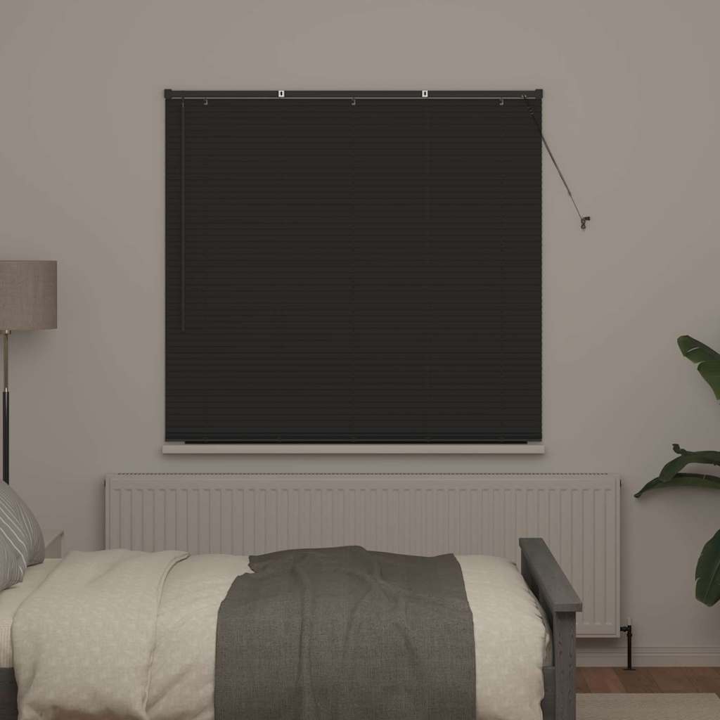 vidaXL Venetian Blinds Manual Dark Grey 175 x 140 cm Aluminium
