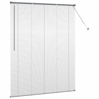 vidaXL Venetian Blinds Manual Dark Grey 175 x 150 cm Aluminium