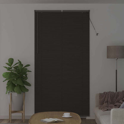 vidaXL Venetian Blinds Manual Dark Grey 220 x 120 cm Aluminium