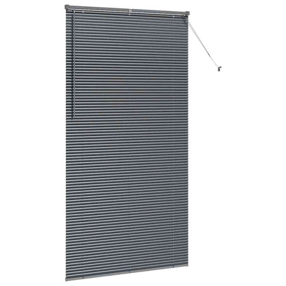 vidaXL Venetian Blinds Manual Dark Grey 220 x 120 cm Aluminium
