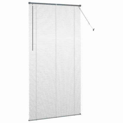 vidaXL Venetian Blinds Manual Dark Grey 220 x 120 cm Aluminium