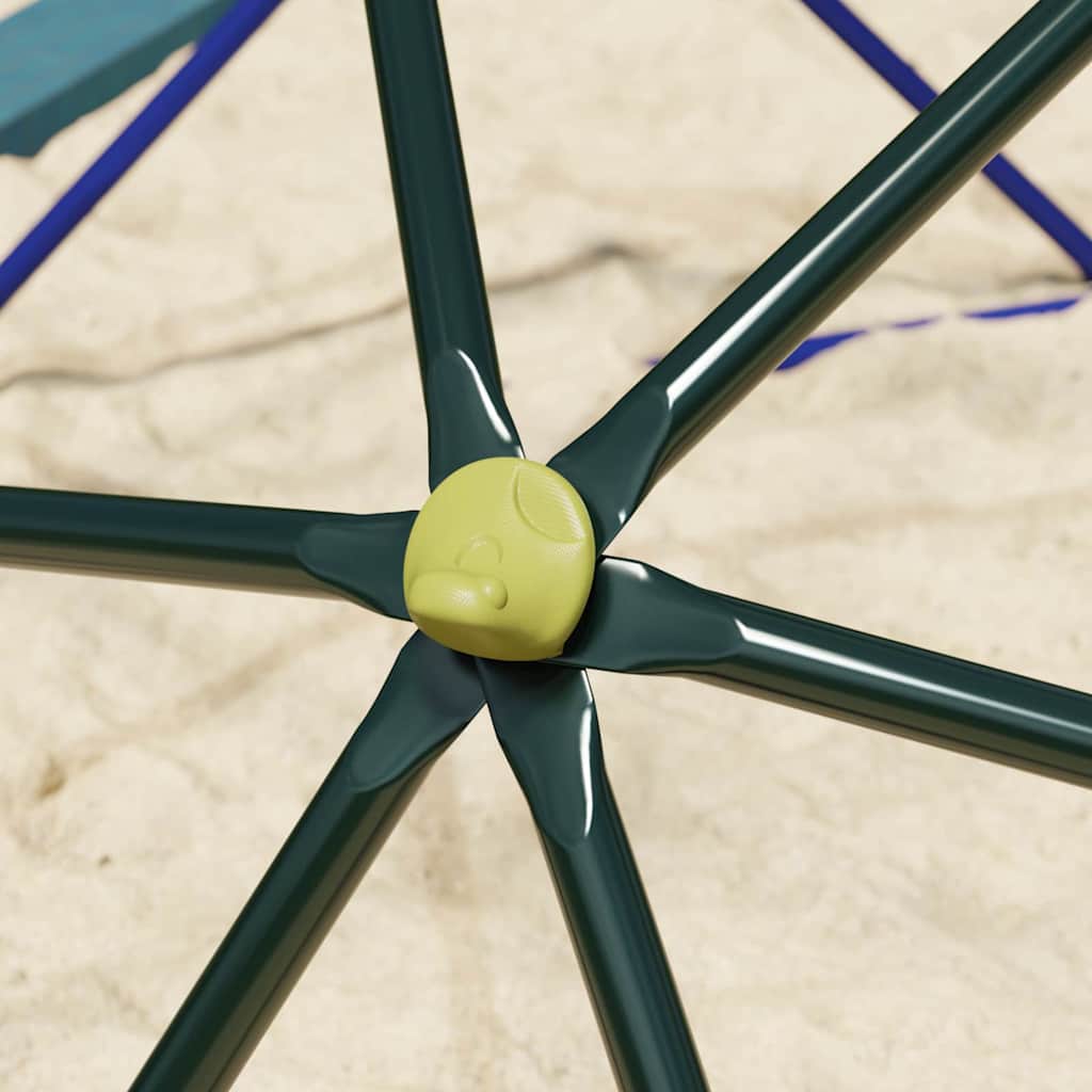 vidaXL Climbing Dome Blue Steel
