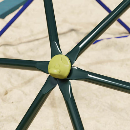 vidaXL Climbing Dome Blue Steel