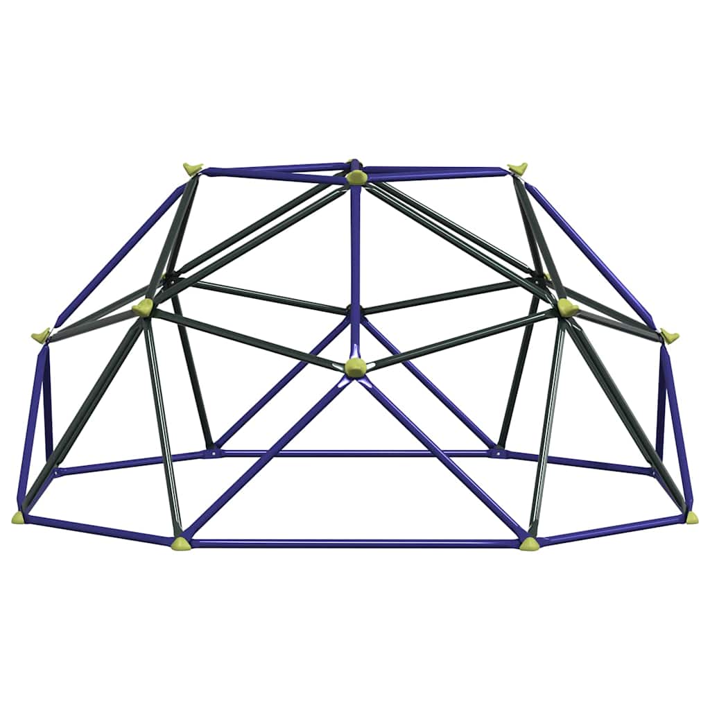 vidaXL Climbing Dome Blue Steel