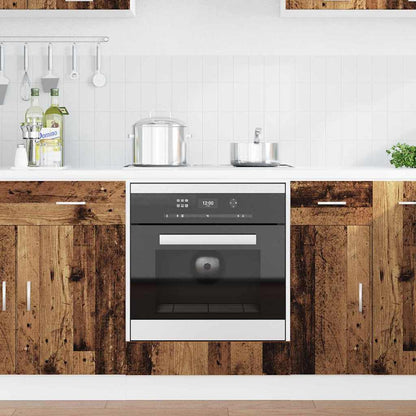 vidaXL Hanging Cabinet Old Wood 60 x 46 x 81.5 cm Engineered Wood