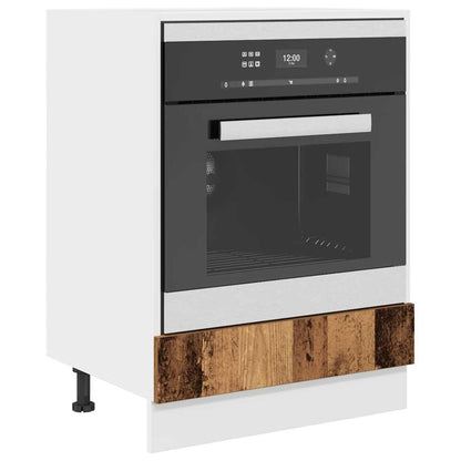 vidaXL Hanging Cabinet Old Wood 60 x 46 x 81.5 cm Engineered Wood
