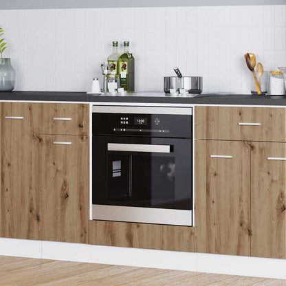 vidaXL Hanging Cabinet Artisan Oak 60 x 46 x 81.5 cm Engineered Wood