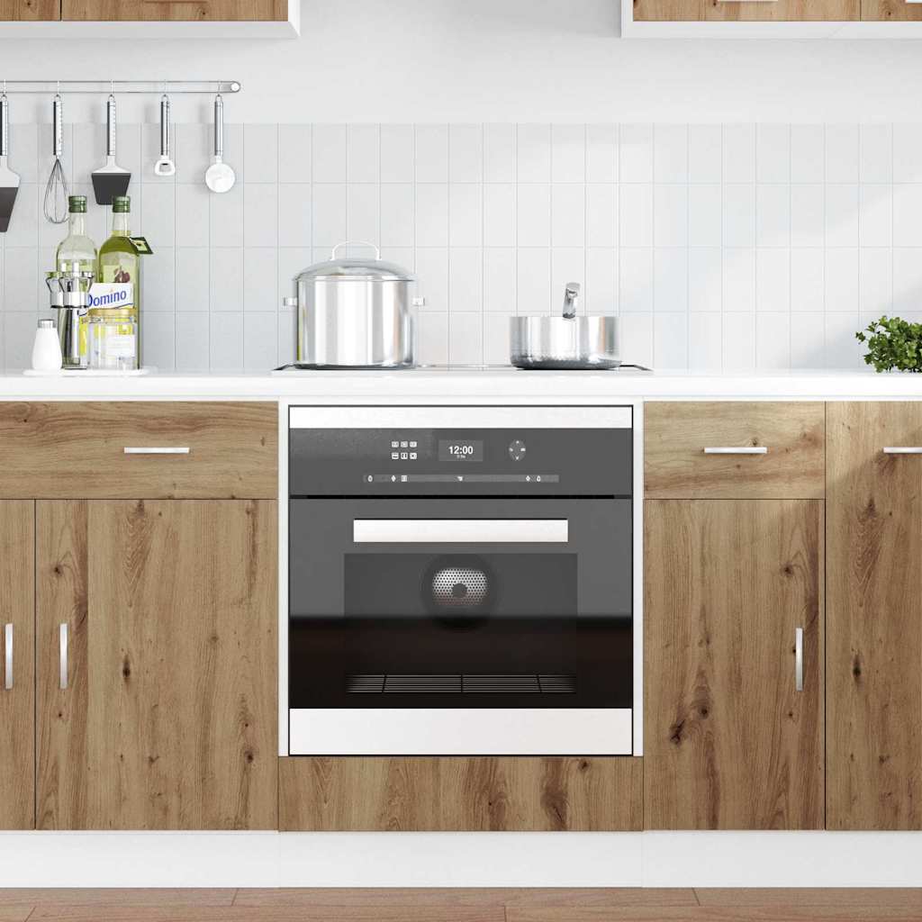 vidaXL Hanging Cabinet Artisan Oak 60 x 46 x 81.5 cm Engineered Wood