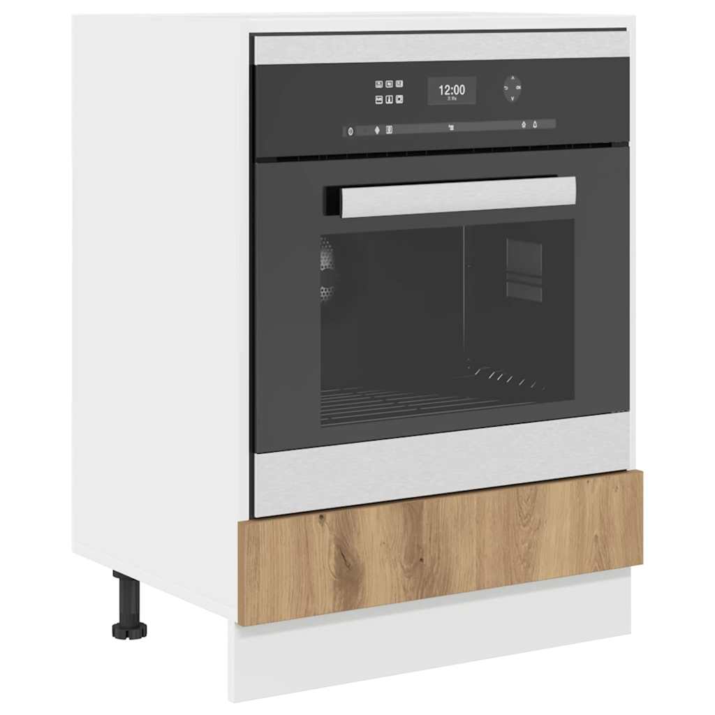 vidaXL Hanging Cabinet Artisan Oak 60 x 46 x 81.5 cm Engineered Wood