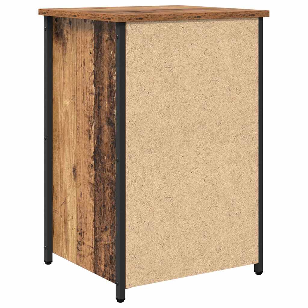 vidaXL Bedside Cabinet Brown 40 x 36 x 60 cm Solid Reclaim Wood
