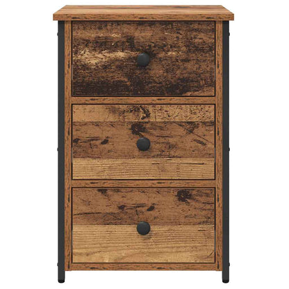 vidaXL Bedside Cabinet Brown 40 x 36 x 60 cm Solid Reclaim Wood