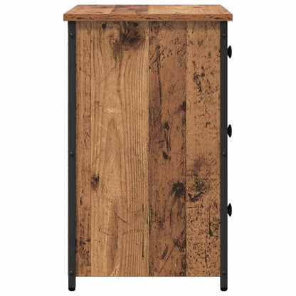 vidaXL Bedside Cabinet Brown 40 x 36 x 60 cm Solid Reclaim Wood