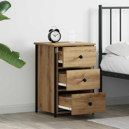 vidaXL Bedside Cabinet Brown 40 x 36 x 60 cm Solid Reclaim Wood