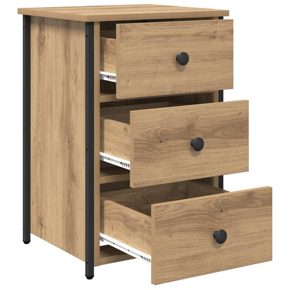 vidaXL Bedside Cabinet Brown 40 x 36 x 60 cm Solid Reclaim Wood