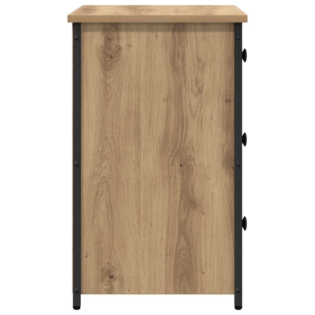 vidaXL Bedside Cabinet Brown 40 x 36 x 60 cm Solid Reclaim Wood