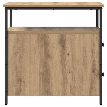 vidaXL Bedside Cabinet Artisan oak 30 x 60 x 60 cm Engineered wood