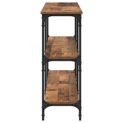 vidaXL Console Table Old Wood 200 x 29 x 75 cm