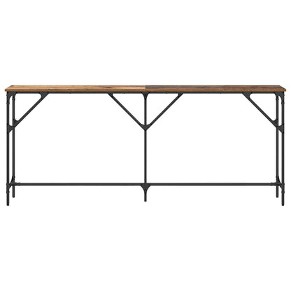 vidaXL Console Table Old Wood 180 x 23 x 75 cm
