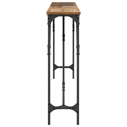 vidaXL Console Table Old Wood 180 x 23 x 75 cm
