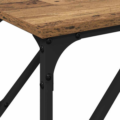 vidaXL Console Table Old Wood 200 x 29 x 75 cm