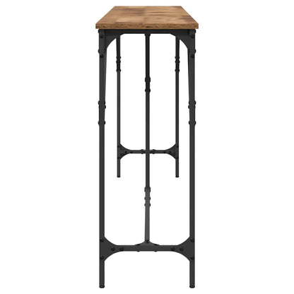 vidaXL Console Table Old Wood 200 x 29 x 75 cm