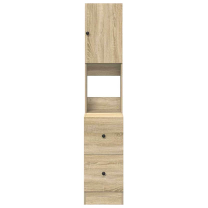 vidaXL Kitchen Cabinet Beige 35 x 50 x 180 cm Engineered Wood