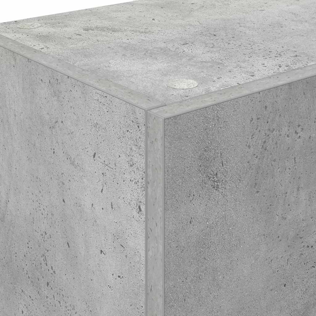 vidaXL Kitchen Cabinet Grey 35 x 50 x 180 cm Engineered Wood