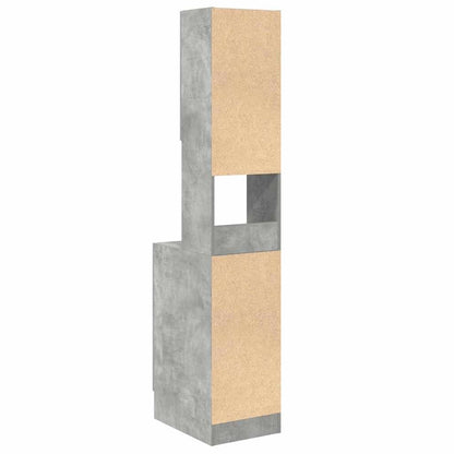 vidaXL Kitchen Cabinet Grey 35 x 50 x 180 cm Engineered Wood