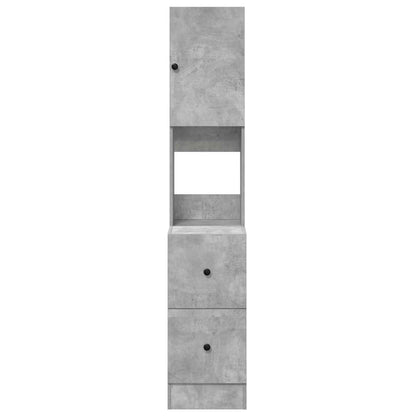 vidaXL Kitchen Cabinet Grey 35 x 50 x 180 cm Engineered Wood