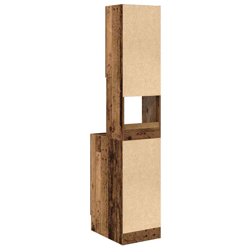 vidaXL Kitchen Sideboard with Drawer Old Wood 32 x 50 x 180 cm