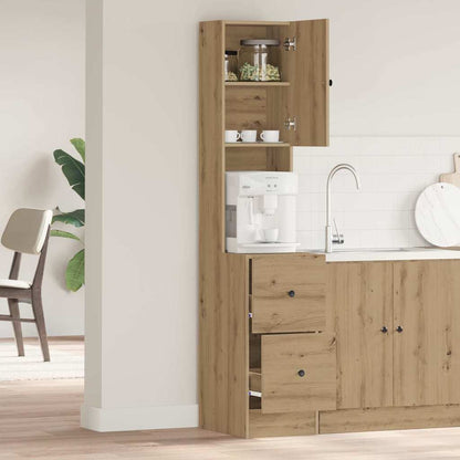 vidaXL Kitchen Sideboard Artisan Oak 32 x 50 x 180 cm