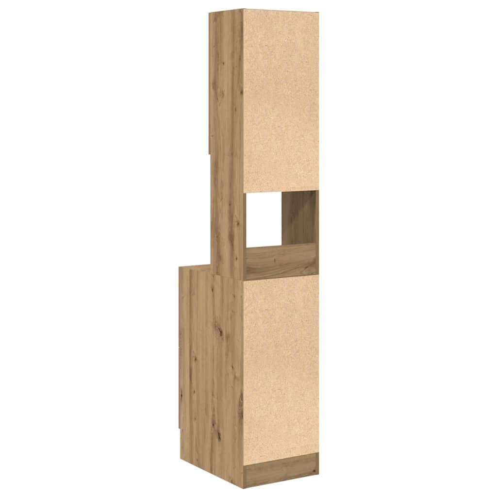 vidaXL Kitchen Sideboard Artisan Oak 32 x 50 x 180 cm